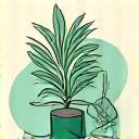 Icono de mantenimiento integral de jardines